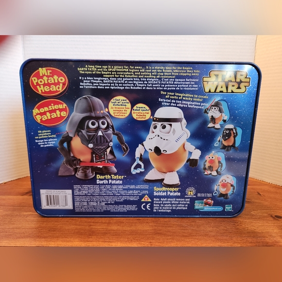 Hasbro Star Wars Mr Potato Head Collector Set Darth Tater Spudtrooper Tin - Picture 7 of 7